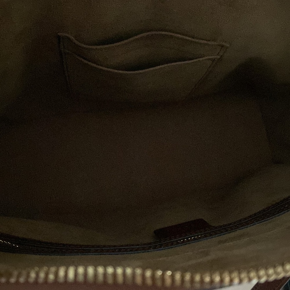 Auth GUCCI Monogram tote made in Italy - Picture 13 of 16